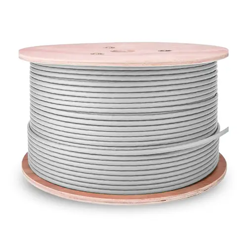 Cable de Red RJ45 Cat.6 UTP Rigido AWG23 CCA (Aleacion), Gris, 500m - Imagen 3