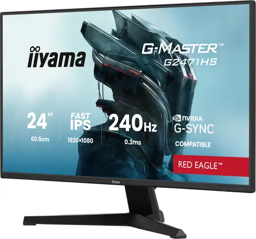 G-MASTER G2471HS-B1 pantalla para PC 60,5 cm (23.8") 1920 x 1080 Pixeles Full HD Negro - Imagen 2