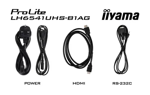 LH6541UHS-B1AG pantalla de señalización 163,8 cm (64.5") LCD 500 cd / m² 4K Ultra HD Negro 24/7 - Imagen 14