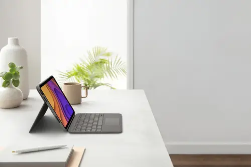 Folio Touch AZERTY Francés Smart Connector Gris - Imagen 14
