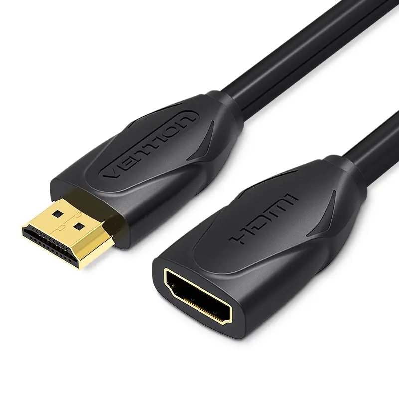 Cable Alargador HDMI VAA-B06-B300/ HDMI Macho - HDMI Hembra/ 3m/ Negro