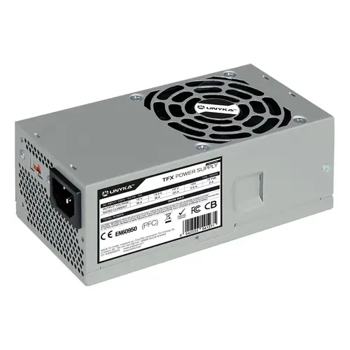 TFX 350W unidad de fuente de alimentación 20+4 pin ATX Plata - Imagen 2