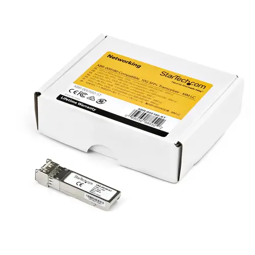Módulo Transceptor SFP+ Compatible con HPE JD092B - 10GBASE-SR - Fibra Multimodo MMF de 10GbE - SFP+ Ethernet Gigabit de 10Gb - LC 300m - 850nm - HPE 5120, 5500, 5810 DDM - Imagen 4