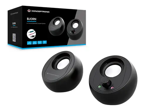 BJORN01B altavoz De 2 vías Negro Inalámbrico y alámbrico 10 W - Imagen 3