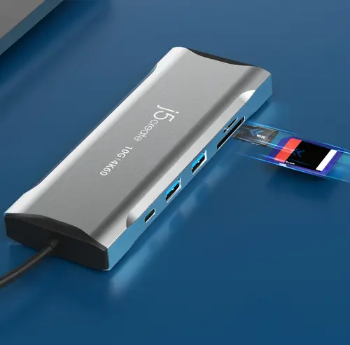 JCD397-N Miniestación de acoplamiento 4K60 Elite USB-C® para tres monitores de 10 Gbps - Imagen 11