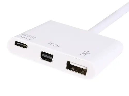Adaptador USB-C a Mini DisPlayPort, USB-A , USB 60W PD - Imagen 2