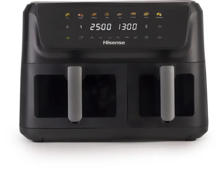 HAF2700DCD Doble 11 L Independiente 2700 W Freidora de aire caliente Negro