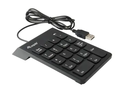 245205 teclado numérico Universal USB Negro - Imagen 3
