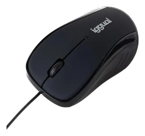 iggual Ratón óptico XS-KIDS-1600DPI negro - Imagen 4