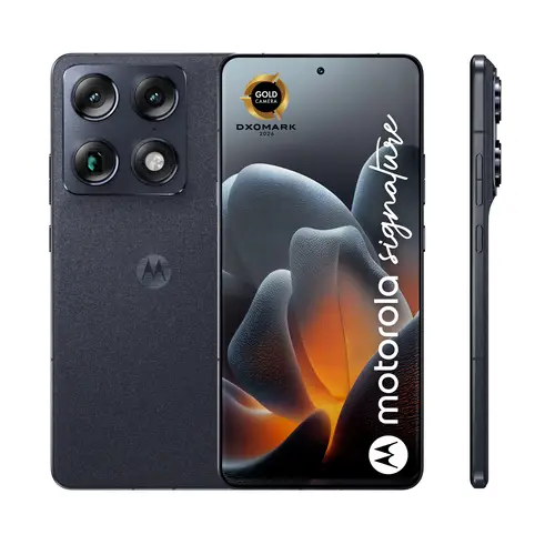 signature 17,2 cm (6.78") SIM doble Android 16.0 5G USB Tipo C 16 GB 512 GB 5200 mAh Azul oscuro - Imagen 2