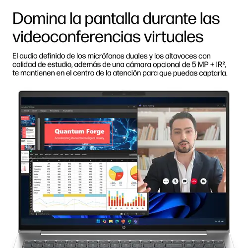 DU1C5AT ordenador portatil AMD Ryzen 5 220 Portátil 40,6 cm (16") WUXGA 16 GB LPDDR5x-SDRAM 512 GB SSD Wi-Fi 7 (802.11be) Windows 11 Pro Plata - Imagen 5