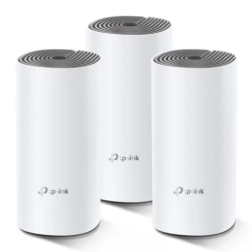 Deco E4 (3-pack) Doble banda (2,4 GHz / 5 GHz) Wi-Fi 5 (802.11ac) Blanco, Gris 2 Interno - Imagen 2