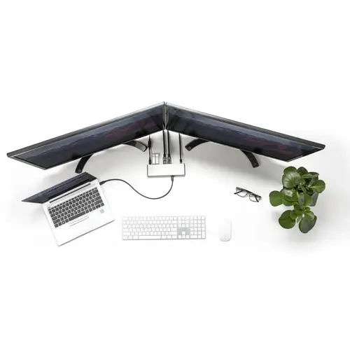 Dock Thunderbolt 3 - Docking Station Thunderbolt 3 de Dos Monitores DisplayPort HDMI y VGA 1080p para Portátil - Replicador de Puertos con Entrega de Alimentación PD de 85W y Carga - Ethernet - 2x USB-A - para Windows y Mac - Imagen 5