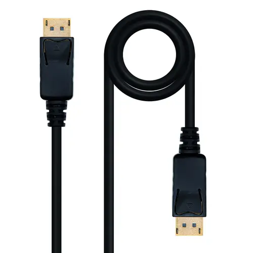 Cable DisplayPort 1.2, DP/M-DP/M, Negro, 10 m - Imagen 1