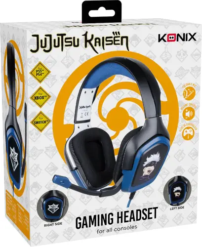 KX JUJUTSU GAMING HEADSET Auriculares Alámbrico Diadema Juego Negro, Azul - Imagen 10