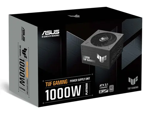 TUF-GAMING-1000P unidad de fuente de alimentación 1000 W 20+4 pin ATX ATX Negro - Imagen 9