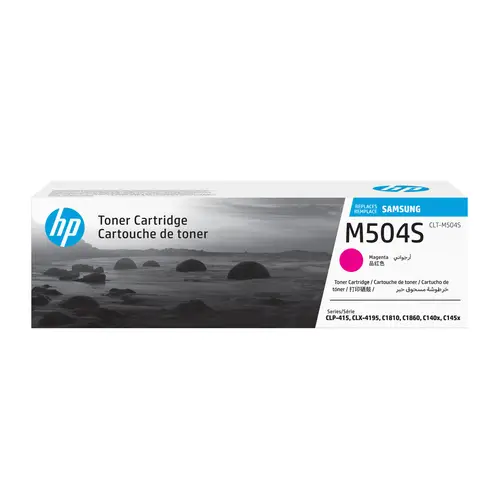 Samsung Cartucho de Tóner Original HP CLT-M504S magenta - Imagen 1