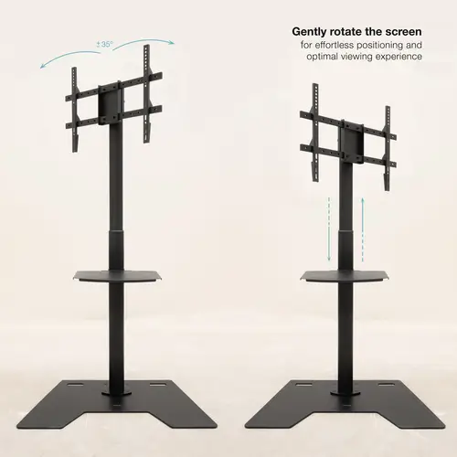 Soporte Elevador Multiusos para Monitor/Portátil, Negro - Imagen 4
