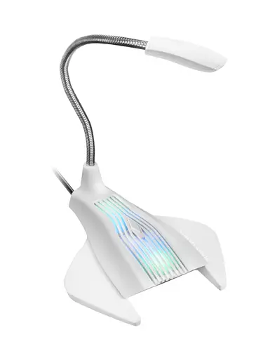 MMICX, Micrófono Estudio Profesional LED, Mute, USB+Jack 3.5mm, Negro - Imagen 2
