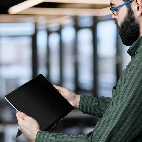 Filtro de Privacidad Táctil de 4 Vías para Orientación Horizontal/Vertical +/-30&deg  Anti Luz Azul (51%) Antirreflejo para Surface Pro 8/9/X de 13 Pulgadas - Imagen 5