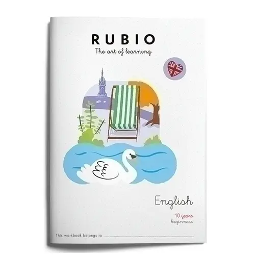 CUADERNO RUBIO A4  ENGLISH BEGINNERS 10 - Pack de 5 unidades