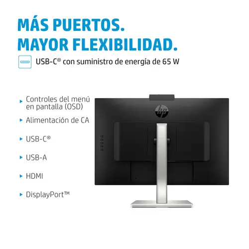 E-Series Monitor de conferencias USB-C QHD E27m G4 - Imagen 10