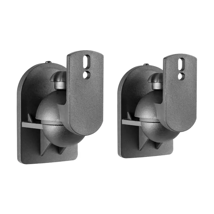 Soporte Universal De Pared Giratorio E Inclinable Para Altavoces, Negro - Imagen 8