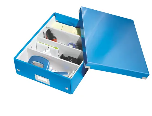 60580036 archivador organizador Polipropileno (PP) Azul - Imagen 3