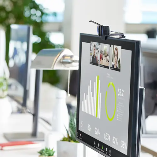 960-001252 cámara web 1920 x 1080 Pixeles USB Negro - Imagen 2