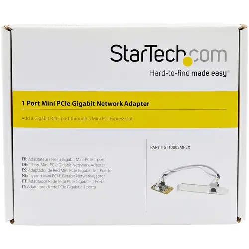 Adaptador Tarjeta de Red NIC Mini PCI Express PCI-e PCIe 1 Puerto Gigabit Ethernet RJ45 - Imagen 5