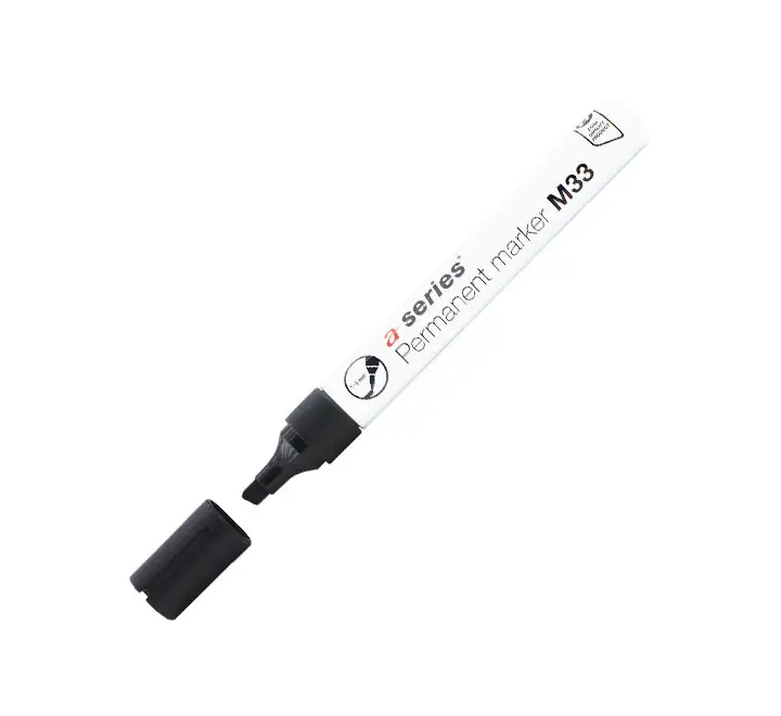 ROTULADOR PERM. A-SERIES PTA.BIS M33 NEGRO AS0942