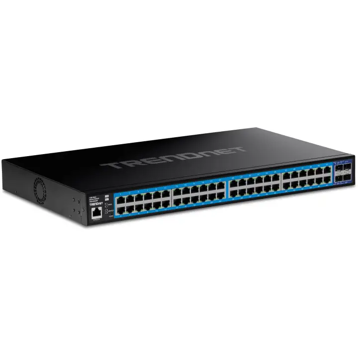 TEG-3524S switch Gestionado Gigabit Ethernet (10/100/1000) Negro
