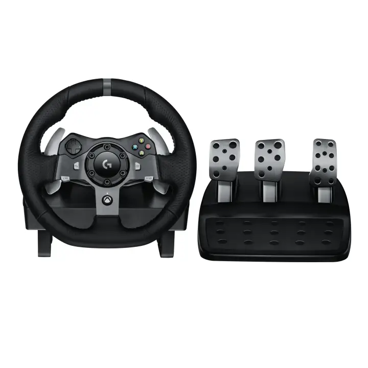 941-000123 mando y volante Negro USB 2.0 Volante + Pedales Analógico/Digital PC, Xbox One, Xbox Series S, Xbox Series X