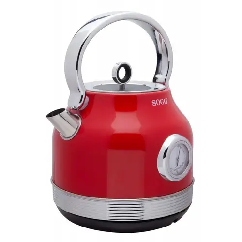 KET-SS-7760 tetera eléctrica 1,8 L Rojo - Imagen 3
