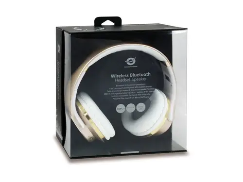 CHSPBTNFCSPKG auricular y casco Auriculares Inalámbrico y alámbrico Diadema Llamadas/Música MicroUSB Bluetooth Oro, Blanco - Imagen 5