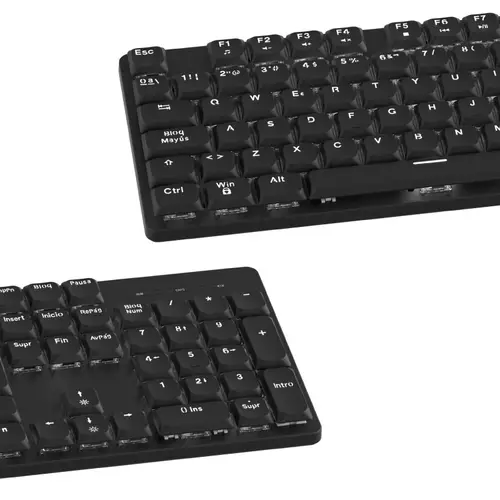 Teclado USB mecánico CK-MECHA-105T negro - Imagen 3