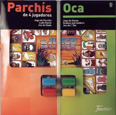F29467 juego de tablero Parchis /oca Tablero de juego Partido