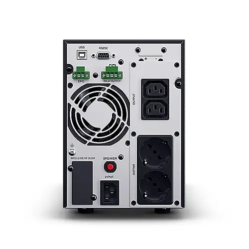 OLS2000EA-DE sistema de alimentación ininterrumpida (UPS) Doble conversión (en línea) 2 kVA 1800 W 4 salidas AC - Imagen 3