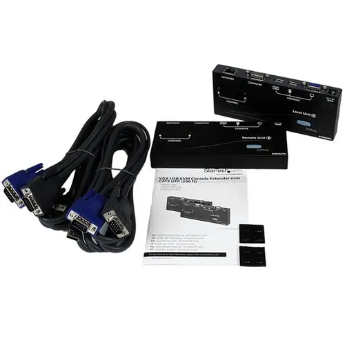 Extensor de Consola KVM por Cat 5 Ethernet (150m) con USB y Vídeo VGA - Imagen 7
