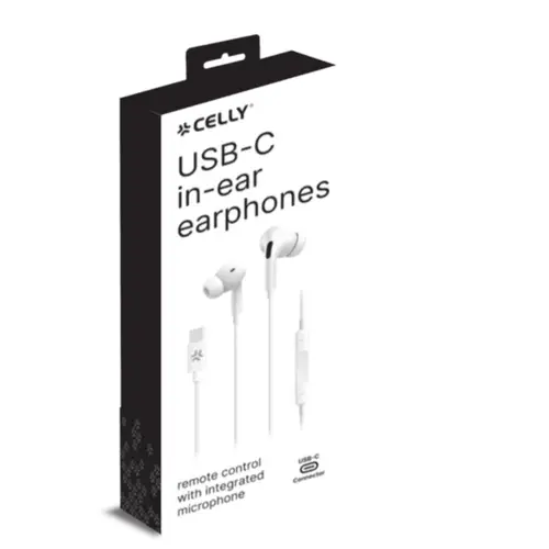 UP1200TYPECWH auricular y casco Auriculares Alámbrico Dentro de oído Llamadas/Música USB Tipo C Blanco - Imagen 3