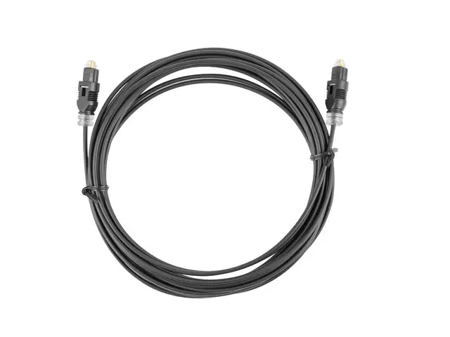 CA-TOSL-10CC-0020-BK cable de fibra optica 2 m TOSLINK Negro
