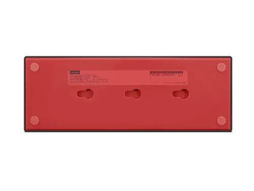40B00300EU base para portátil y replicador de puertos Alámbrico Thunderbolt 4 Negro, Rojo - Imagen 5