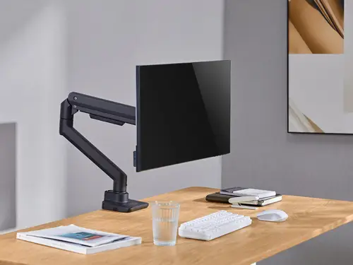 Soporte de escritorio para monitor de 17«-49», negro - Imagen 7