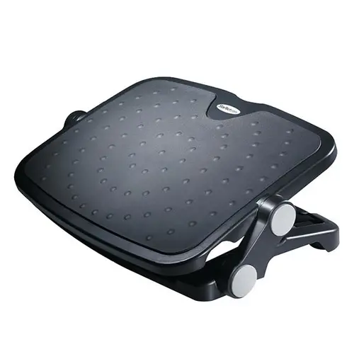Descansapiés Ajustable para Debajo del Escritorio o Mesa - Descansapiés Ergonómico de Ángulo y Altura Ajustable - Imagen 1