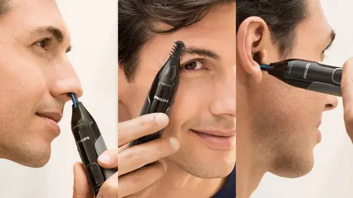 3000 series Nose trimmer series 3000 NT3650/16 Recortador para nariz, orejas, cejas - Imagen 23