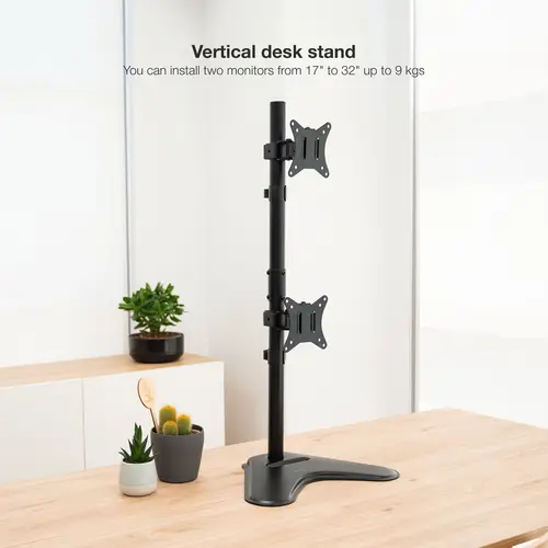 DB1703TNV-B soporte para monitor 81,3 cm (32") Negro Escritorio - Imagen 4