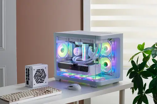S380-WA Carcasa Mini Tower mITX, mATX Blanco ARGB - Imagen 13