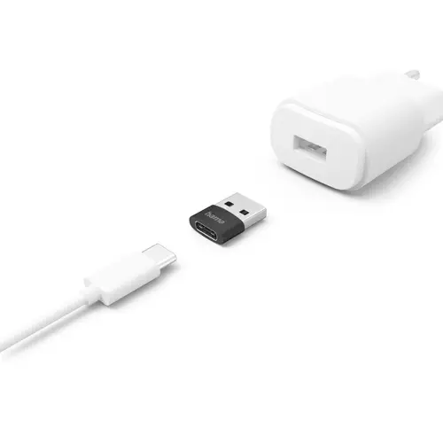 00201532 cambiador de género para cable USB C USB A Negro - Imagen 2