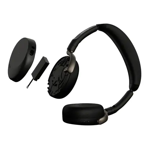 Evolve3 65 Flex Auriculares Inalámbrico Diadema Oficina/Centro de llamadas USB tipo A Bluetooth Negro - Imagen 5