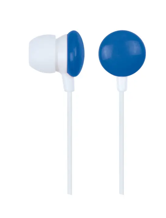 GMB Audio MHP-EP-001-B auricular y casco Auriculares Alámbrico Dentro de oído Música Azul, Blanco